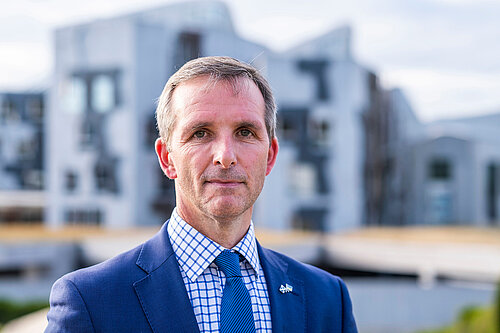 Liam McArthur MSP at the Scottish Parliament